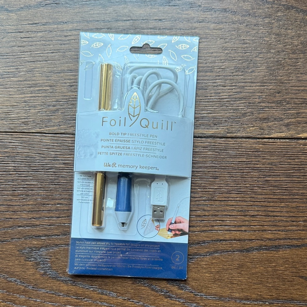 Foil Quill Freestyle Pen - Blue